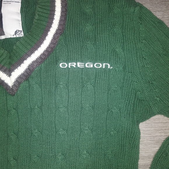 Bruzer| Vintage Duck Cable Knit Sweater Sz S - Picture 4 of 5